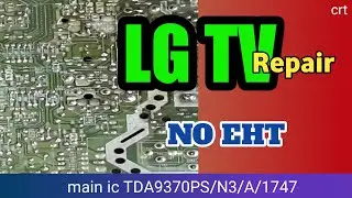 #Lgtv#No_eht.How to solve lg crt tv no eht problem.