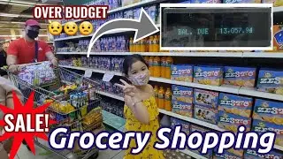 OVER BUDGET GROCERY SHOPPING! Napadami Dahil Sa SALE (Tour & Price Update) Shop with the Gang