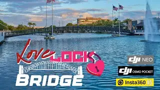 A Romantic Stroll at Love Lock Bridge | The Palms at Town & Country, Miami FL 💕🔒🌉