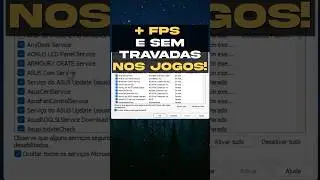 Aumente o FPS nos seus jogos e reduza o input lag e frametime ! Otimize seu pc! #boostfps #windows