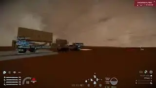 showcasing my Patriot missile truck In space engineers.