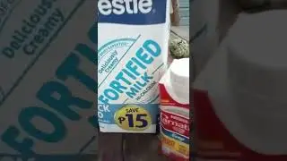Drinking fortified milk  #milk #liquid #fortified #viral #short #shorts