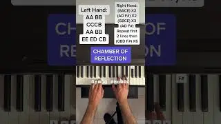 Mac DeMarco - Chamber Of Reflection (Quick Easy Piano Tutorial With Letter Notes)