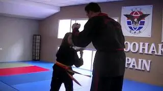 Examen cintur&oacute;n Naranja Hapkido MKH Infantil (Centauros Gym Alicante)
