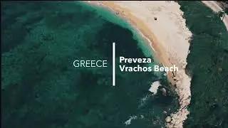 Greece Preveza Vrachos Beach - flight over with Dji mini3pro