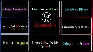 TOP 20 ALIGHT MOTION PRESET & XML🔥 || Alight Motion Text Animation Xml 🔥|| Sourav Tech Bro #xml