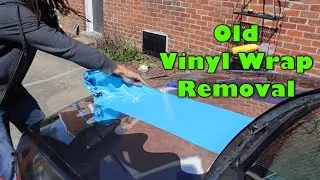 Removing Old Vinyl Wrap