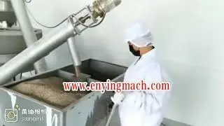 stone mill rice corn wheat grain flour stone grinding mill