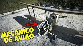 ME TORNEI UM MECANICO DE AVI&Atilde;O DA SEGUNDA GUERRA MUNDIAL - Plane mechanic simulator