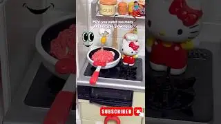 rrcherrypie mini kitchen 😍 #unboxing #miniature #toys #rrcherrypie #shortsfeed