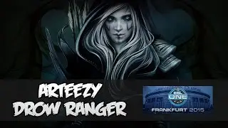 Arteezy (Drow Ranger) - TEAM SECRET vs. FNATIC @ ESL One Frankfurt 2015