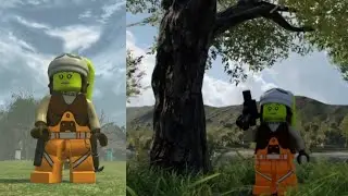 Lego Star Wars The Skywalker  Saga vs Force Awakens Rebels  Characters DLC [side by side]