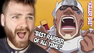 BEST RAPPER EVER?!! | KILLER BEE RAP *English Version* | Naruto Shippuden | REACTION!!