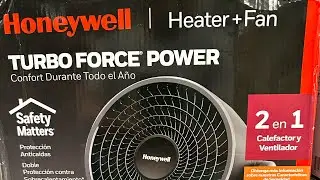 HONEYWELL 2 en 1 Calefactor y Ventilador / Heater + Fan