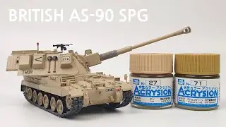 BRITISH AS-90 SPG 155mm (1/72 Scale Mode) #12