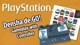 Densha de Go! gameplay with controller [電車でGO!]- Playstation PS1