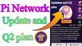 Pi Network New Update Q2 update & Plan | what is pi network Q1 and Q2 | Arain tec |#shorts