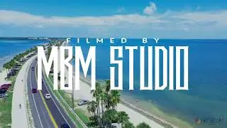 DUNEDIN BEACH FLORIDA (QUICK DRONE SHOT) 4k - JULY 4th 2022