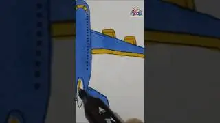 how to make a plane drawing easy||#drawing #art #trending