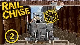 ⭐ Rail Chase: Stage 2 - The Caverns and Waterways | 4K/60ᶠᵖˢ | ARCADE