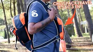 Pr&eacute;sentation du CHEST PACK TRAVEL, un sac 3 en 1 pour vos sessions de P&Ecirc;CHE -VOLKIEN SOUL-
