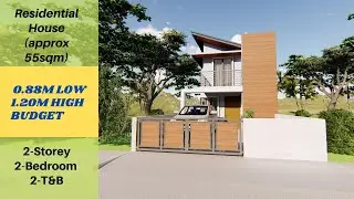 | HOUSE TOUR / DESIGN  | Small Two Storey Houses (55 sqm)