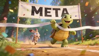 La Liebre y la Tortuga | Cuento Relajante para Dormir Niños sobre Paciencia y Esfuerzo | Bubu Cuenta