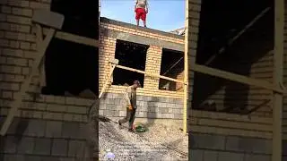 DIY construction: creative block-lifting technique