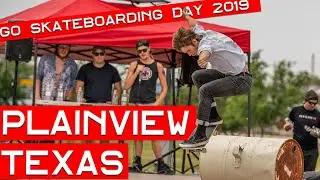 Go Skateboarding Day 2019 in Plainview Texas