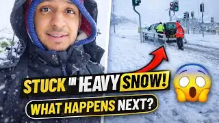 STUCK in HEAVY SNOW ❄️ | UK Winter Vlog 2026