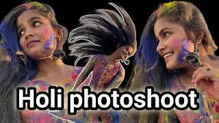 Holi Photography at Home | Creative & Colorful DIY Photoshoot Ideas.ಮನೆಯಲ್ಲಿ holi celebration