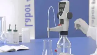 Запуск цифровой бюретки Titrette&reg;