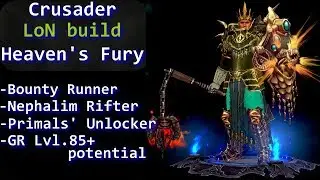 Diablo 3 Patch 2 6 4 LoN Crusader Heaven's Fury build guide