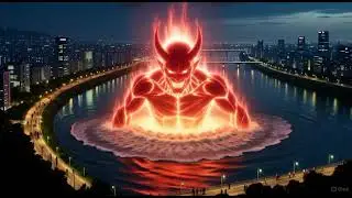 Four Gods hunters fight with Demon of water | #animation| #God