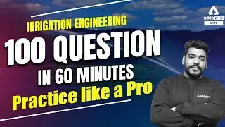 Irrigation engineering | 100 Question in 60 min | HPCL Recruitment 2022 | Civil Engineering