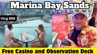 Inside Marina Bay Sands: Infinity Pool, Casino Secrets & Floating Apple Store! @MisterBangalore