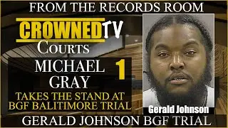 Original BGF Member Michael Gray takes the stand at BGF Trial, Baltimore
