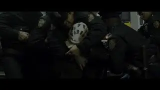 Watchmen (2009). Rorschach mask removed.