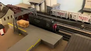 Мой макет HO 2x16 S2E15 &mdash; ещё один грузовой вагон, управляемый скриптом JMRI
