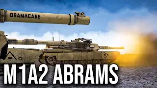 M1 Abrams Tank (ASMR) Relaxation - Firing & Rollin : ARMA 3