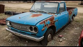 1967 Datsun 520 Pickup | A Small Work Truck Left to Time