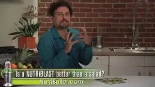 David Wolfe   Is a NutriBlast better than a salad