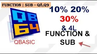 10% 20% 30% of a Number & Perimeter of square- Q8 & Q9 | FUNCTION | SUB || #makeeasy