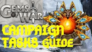 Lets Do CAMPAIGN TASKS | Gems of War Campaign guide | NEW Campaign rewards & how to do TASKS