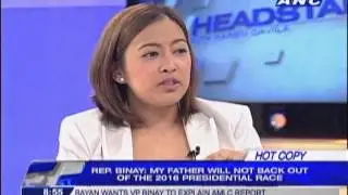 Why VP Binay will not back out of 2016 elections