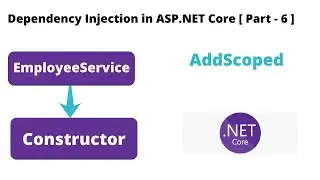 ASP.NET Core || Dependency Injection in ASP NET Core || AddScoped in DI || ASP.NET Core & Angular