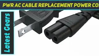 Pwr AC Cable Replacement Power Cord 2 Prong 6 Feet (Black) - Review 2023