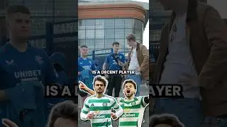 These Rangers fans have a soft spot for Celtic players! 🫣 #spfl #oldfirm
