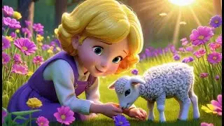 Mary Had a Little Lamb Springtime Meadow Path | Nursery Rhyme for Kids | Baby Songs | Kids Music