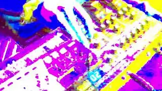 five minutes of distorted kick drum